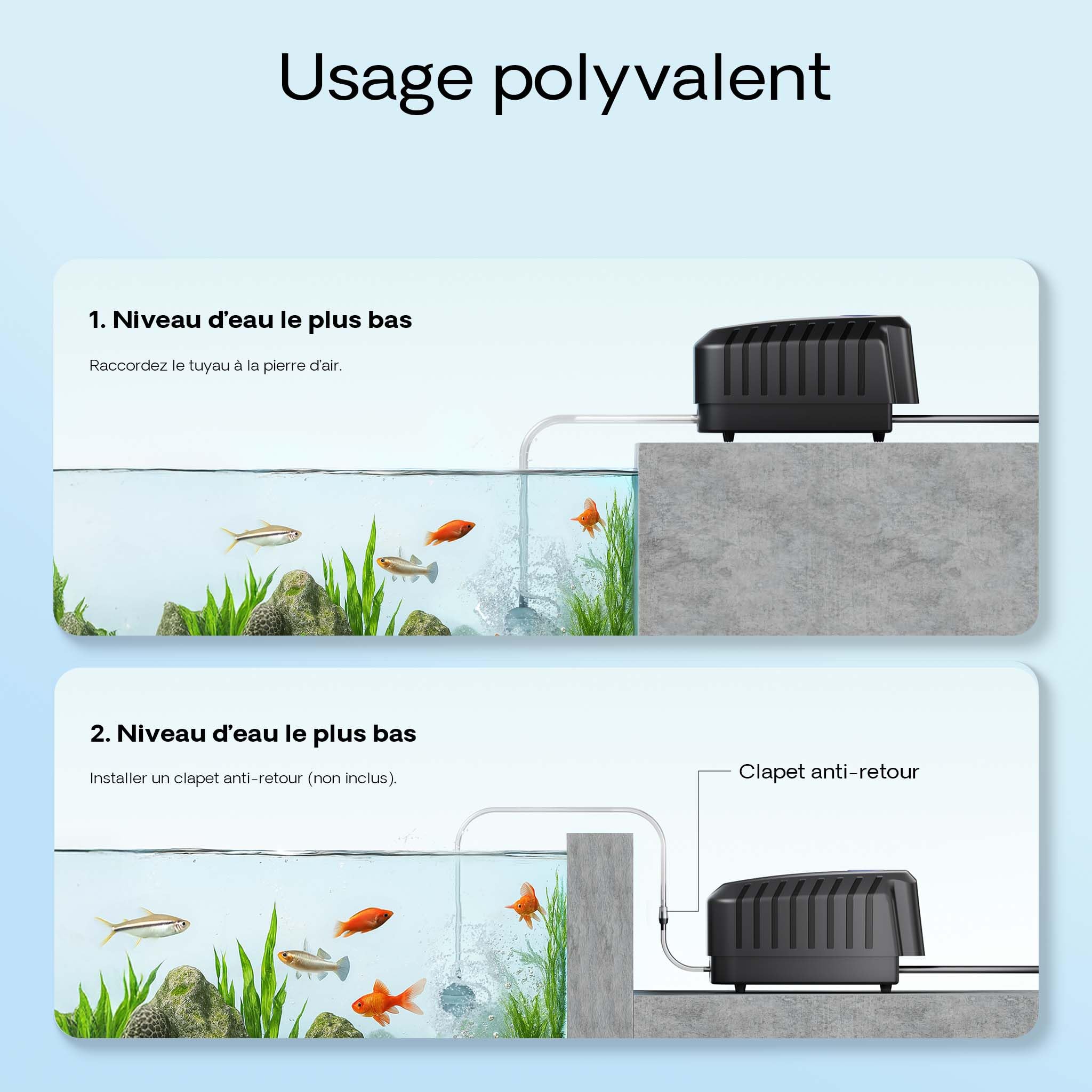 sunsun-pompe-air-aquarium-8w-13-l-min-bulleur-silencieux image 7