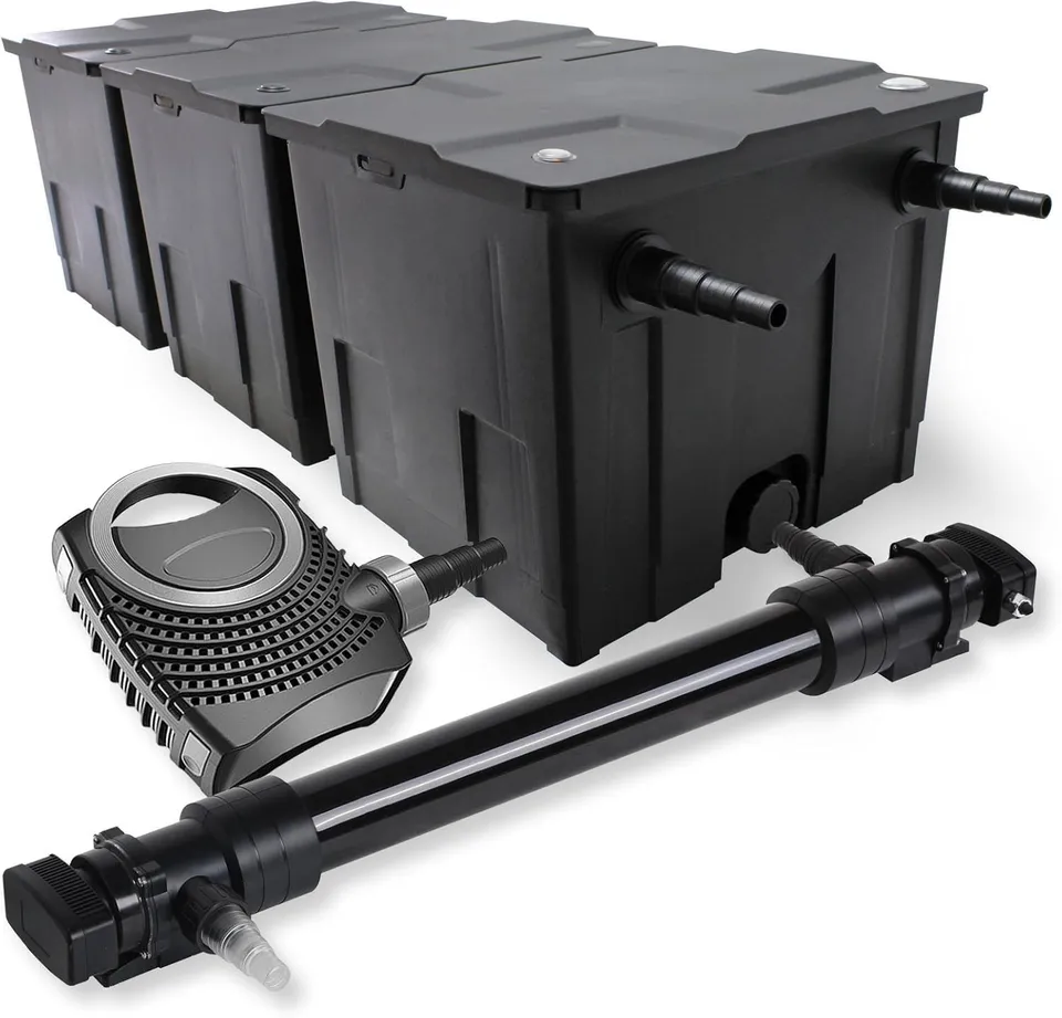 sunsun-cbf-350c-kit-filtre-bassin-pompe-uvc-72w-90000l image 1