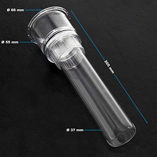 sunsun-cuf-2500-manchon-quartz-pi-ce-pompe-filtre-bassin image 5