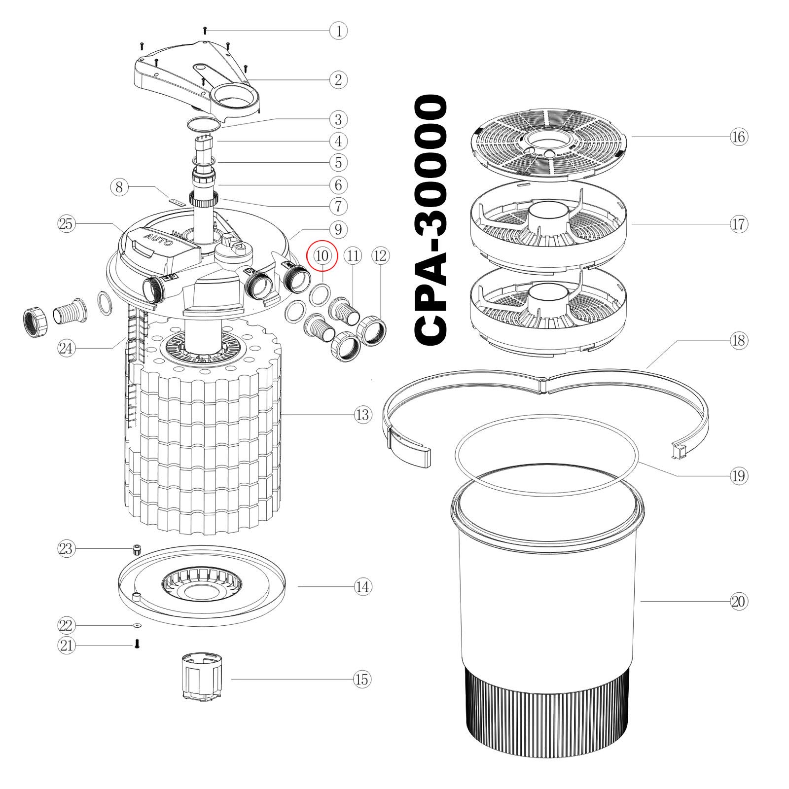 sunsun-cpf-20000-joint-tanch-it-filtre-pression-bassin-origine image 5