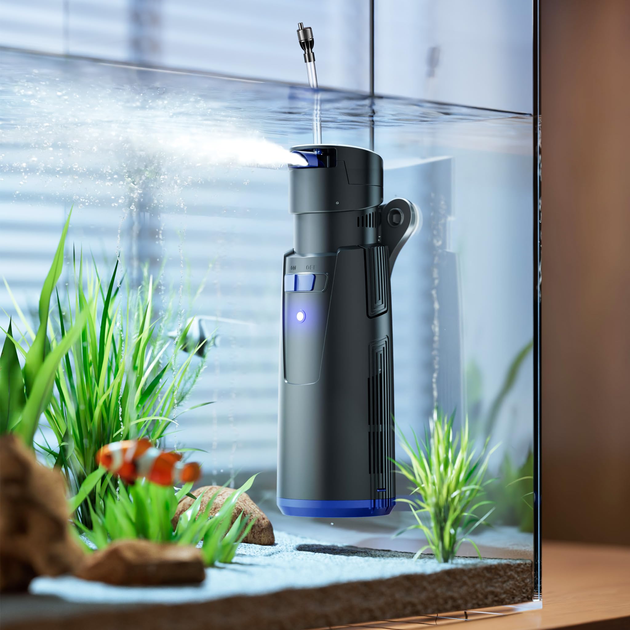 sunsun-cup-809-pompe-aquarium-filtre-uv-9w-700-l-h-750-l image 2