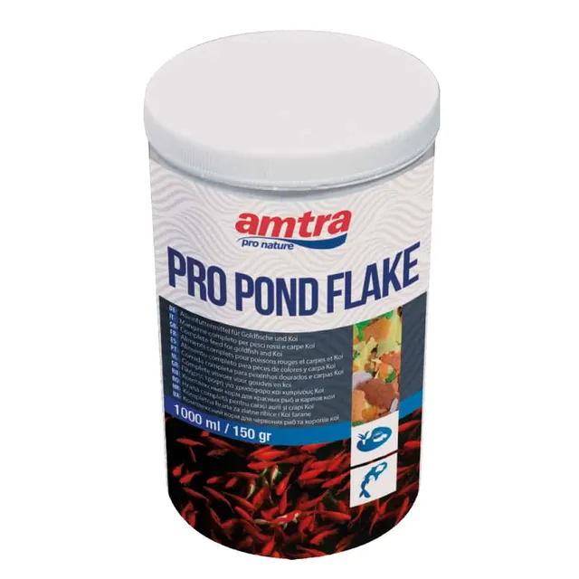 amtra-frost-pro-pond-flake-nourriture-poissons-rouges-1000-ml image 1