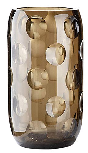 gilde-vases-cache-pots-vase-verre-brun-30-cm image 8