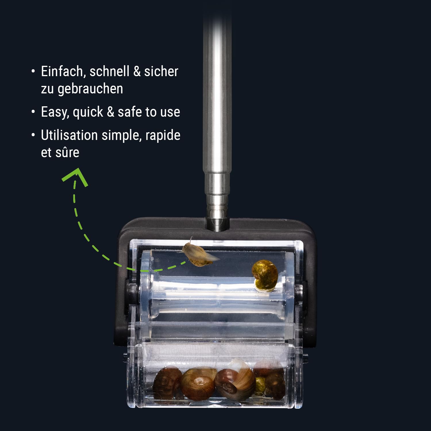 dennerle-snail-catcher-attrape-escargots-15-41-cm-inox image 4