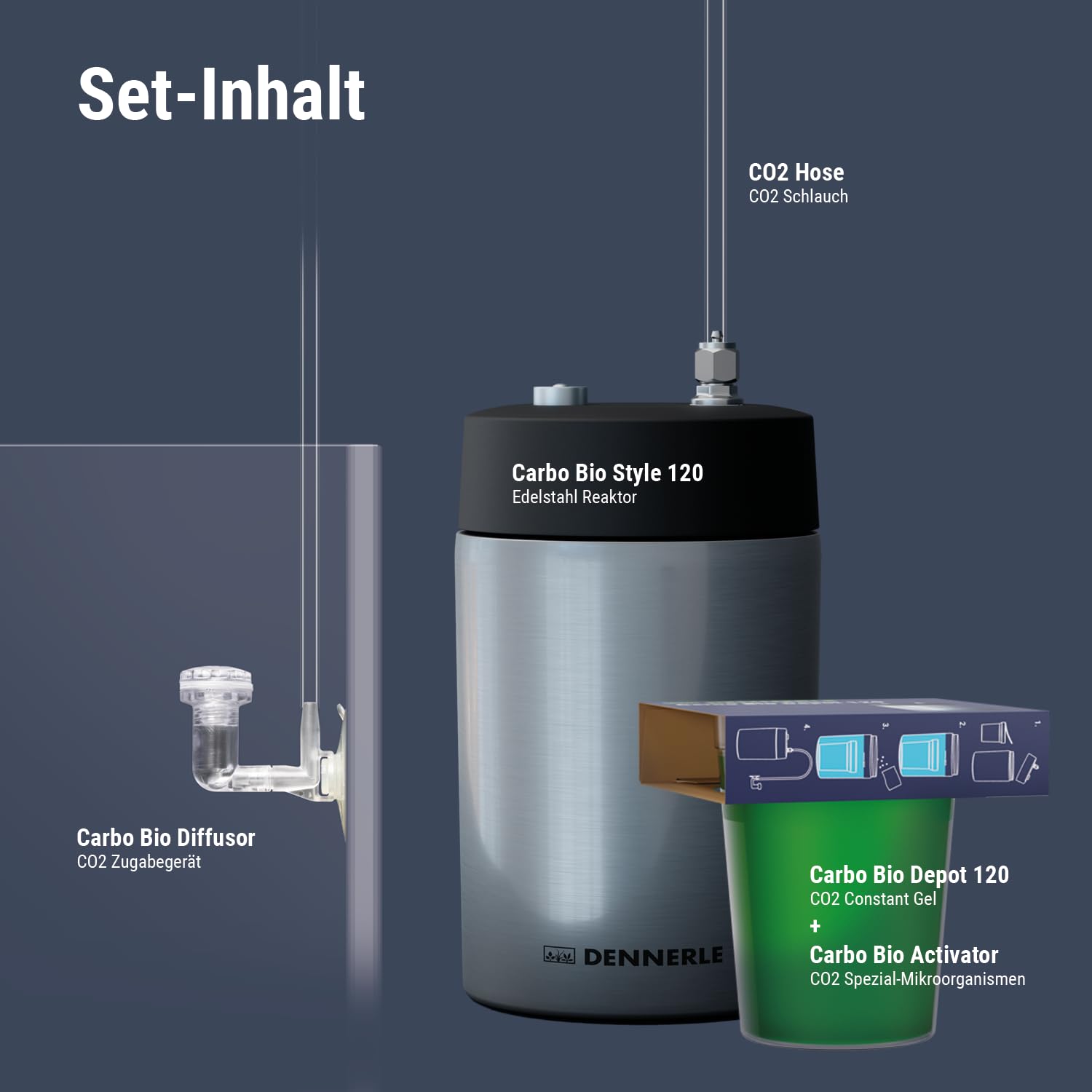 dennerle-carbo-bio-style-120-kit-co2-aquarium-120-l image 3