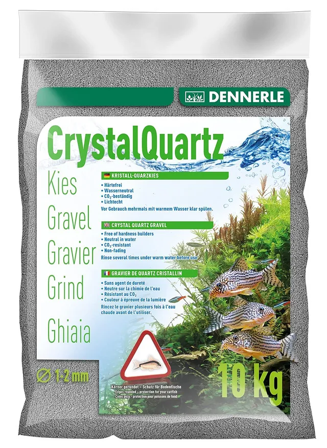 dennerle-gravel-and-soil-gravier-quartz-10-kg-gris-ardoise image 1