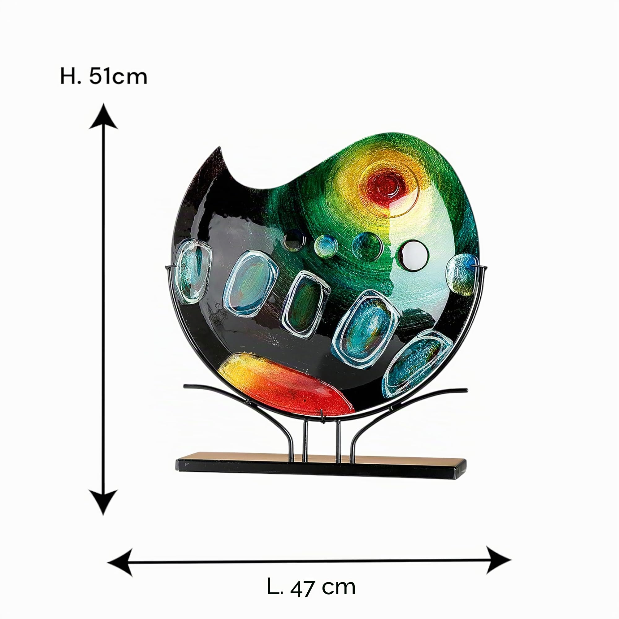 gilde-vases-cache-pots-vase-verre-multicolore-47-cm image 3