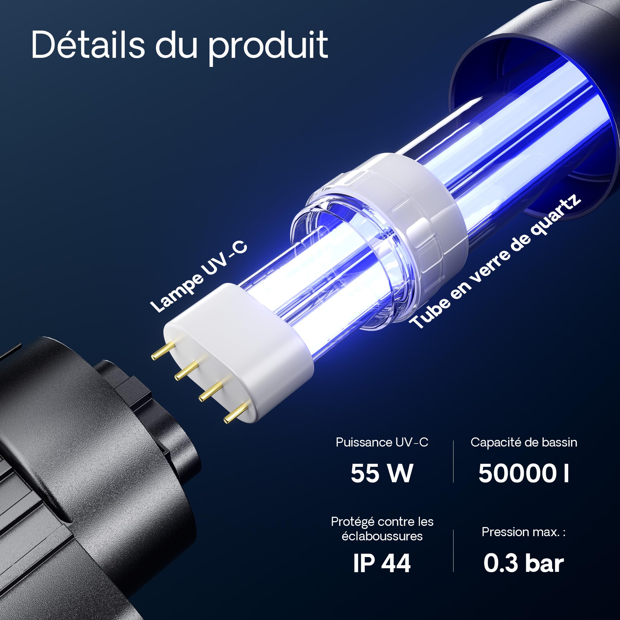 sunsun-cuv-155-st-rilisateur-bassin-55w-5000-l-h-poissons image 6