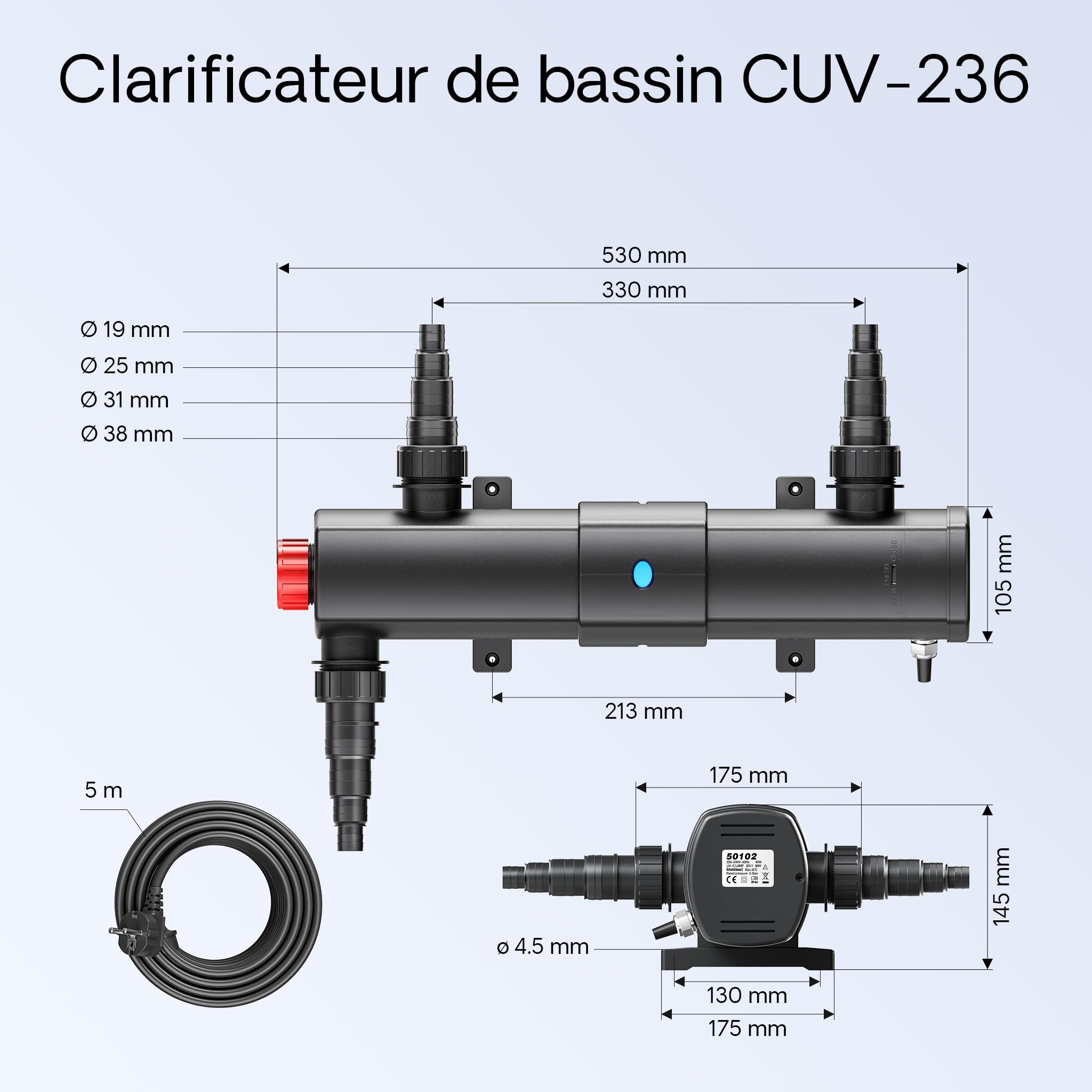 sunsun-cbf-550-kit-filtre-bassin-60000l-pompe-uvc-36w image 6