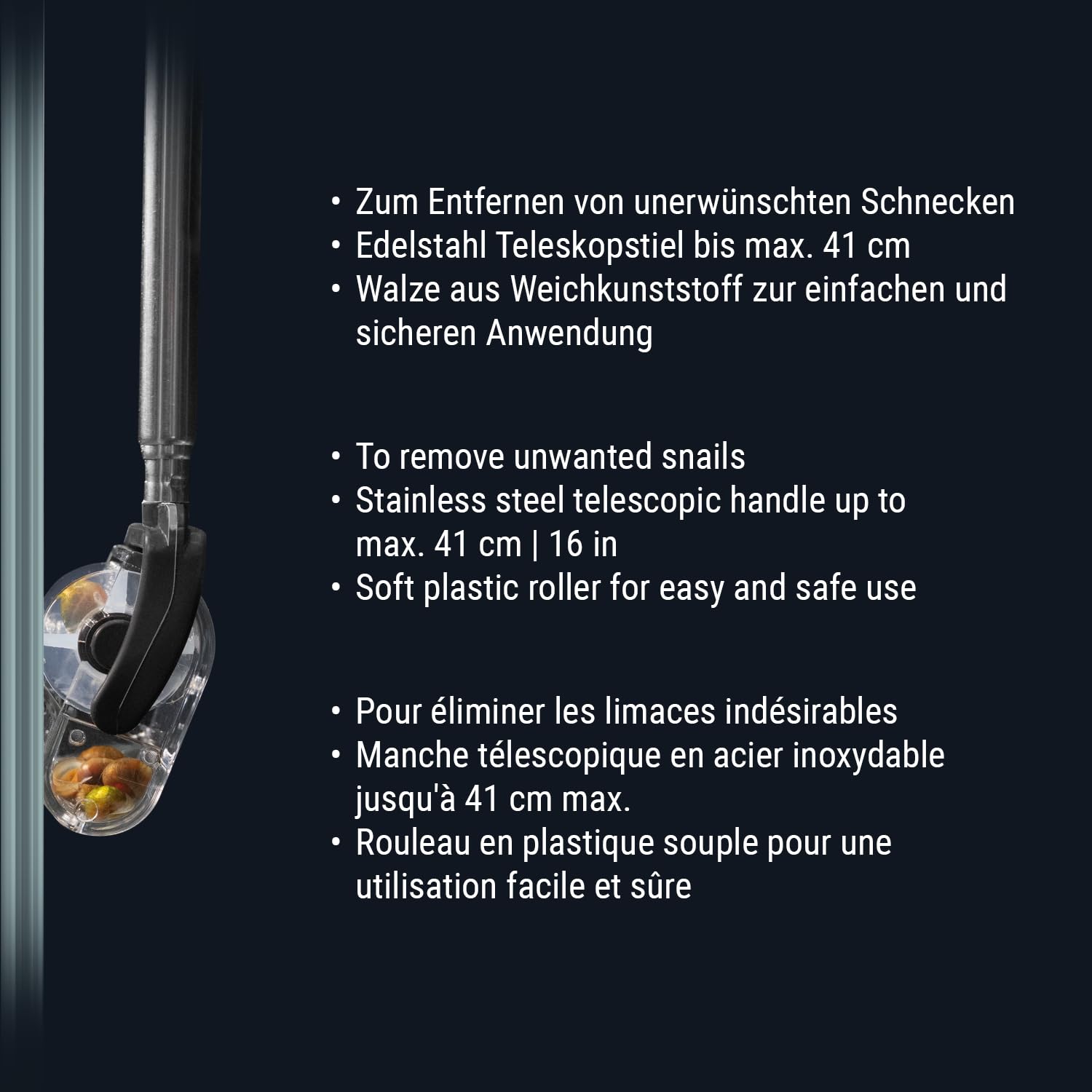 dennerle-snail-catcher-attrape-escargots-15-41-cm-inox image 7