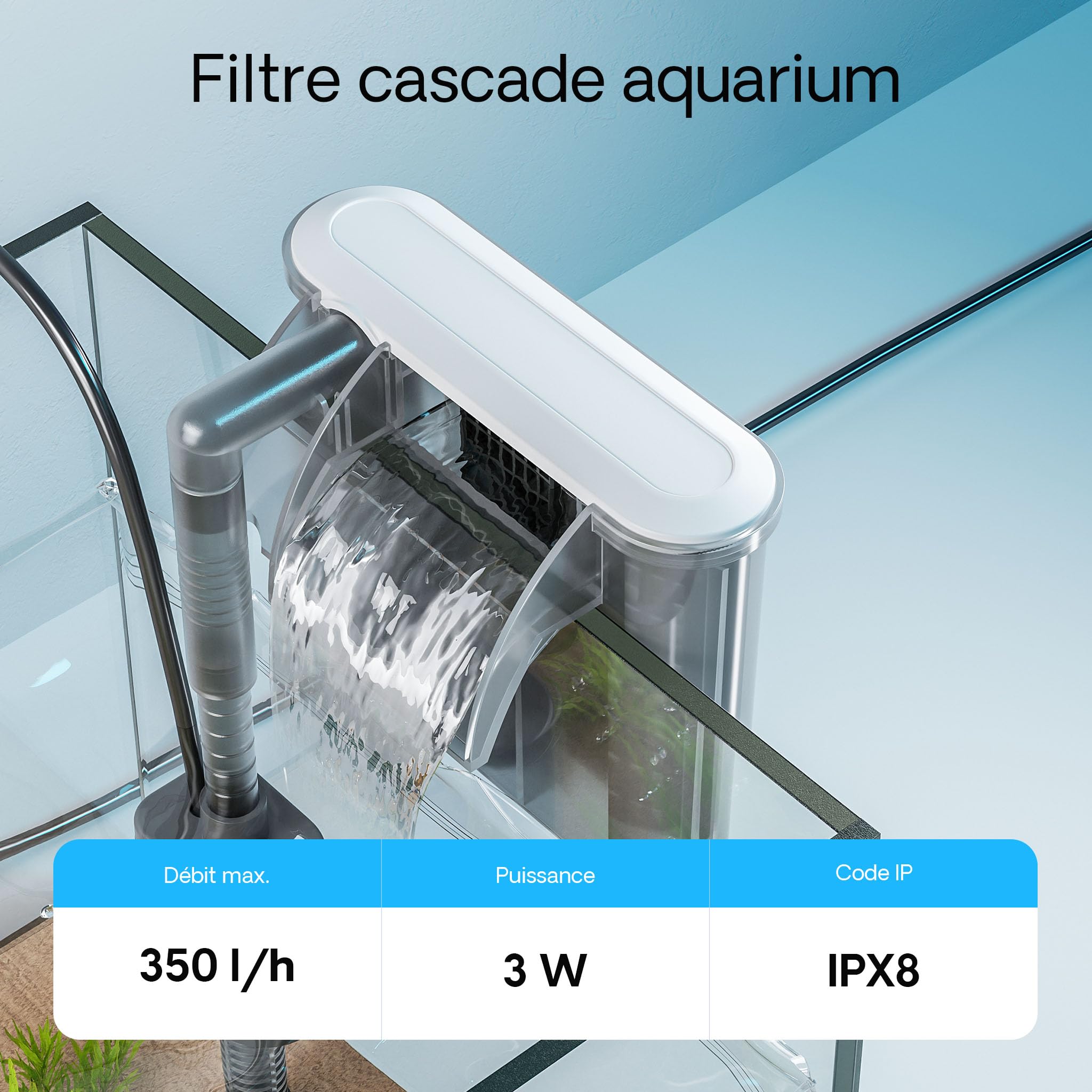 sunsun-hbl-302-filtre-aquarium-suspendu-350-l-h-20-l image 4