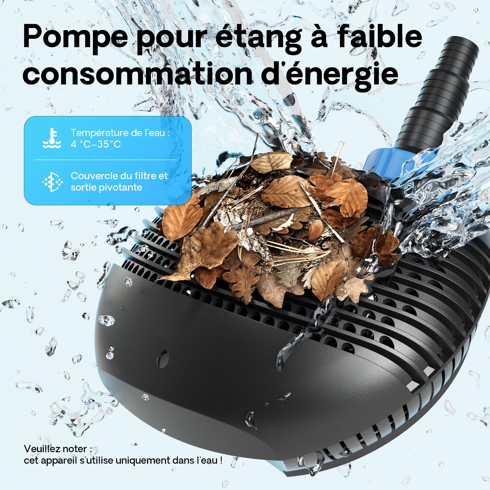 sunsun-cpf-15000-filtre-bassin-pression-pompe-6000-l-h-uv-18w image 7