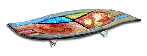 gilde-nebra-bol-en-verre-fusing-fait-main-54-cm image 8