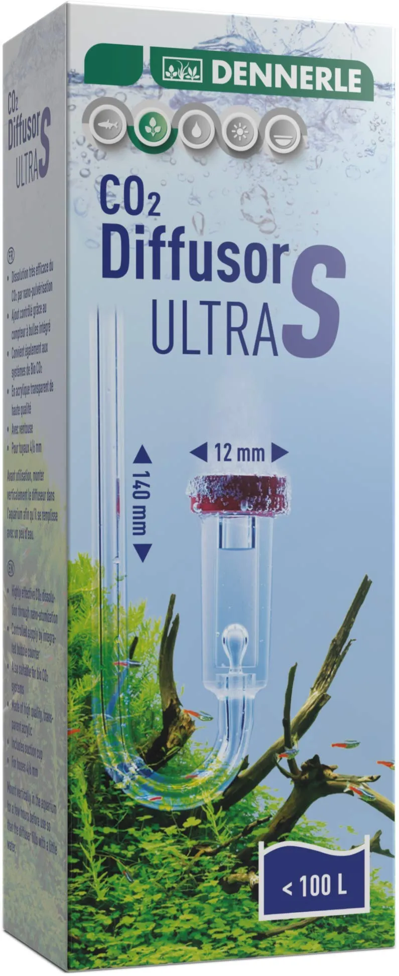 dennerle-co2-ultra-diffuseur-aquarium-s-100l-acrylique image 1