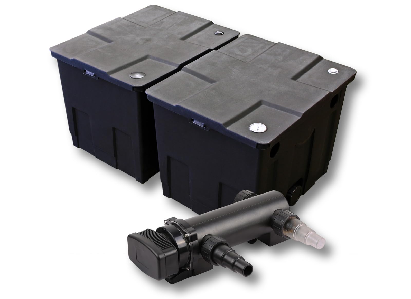 sunsun-cbf-350b-filtre-bassin-60000l-cuv-318-uvc-18w-kit-complet image 1