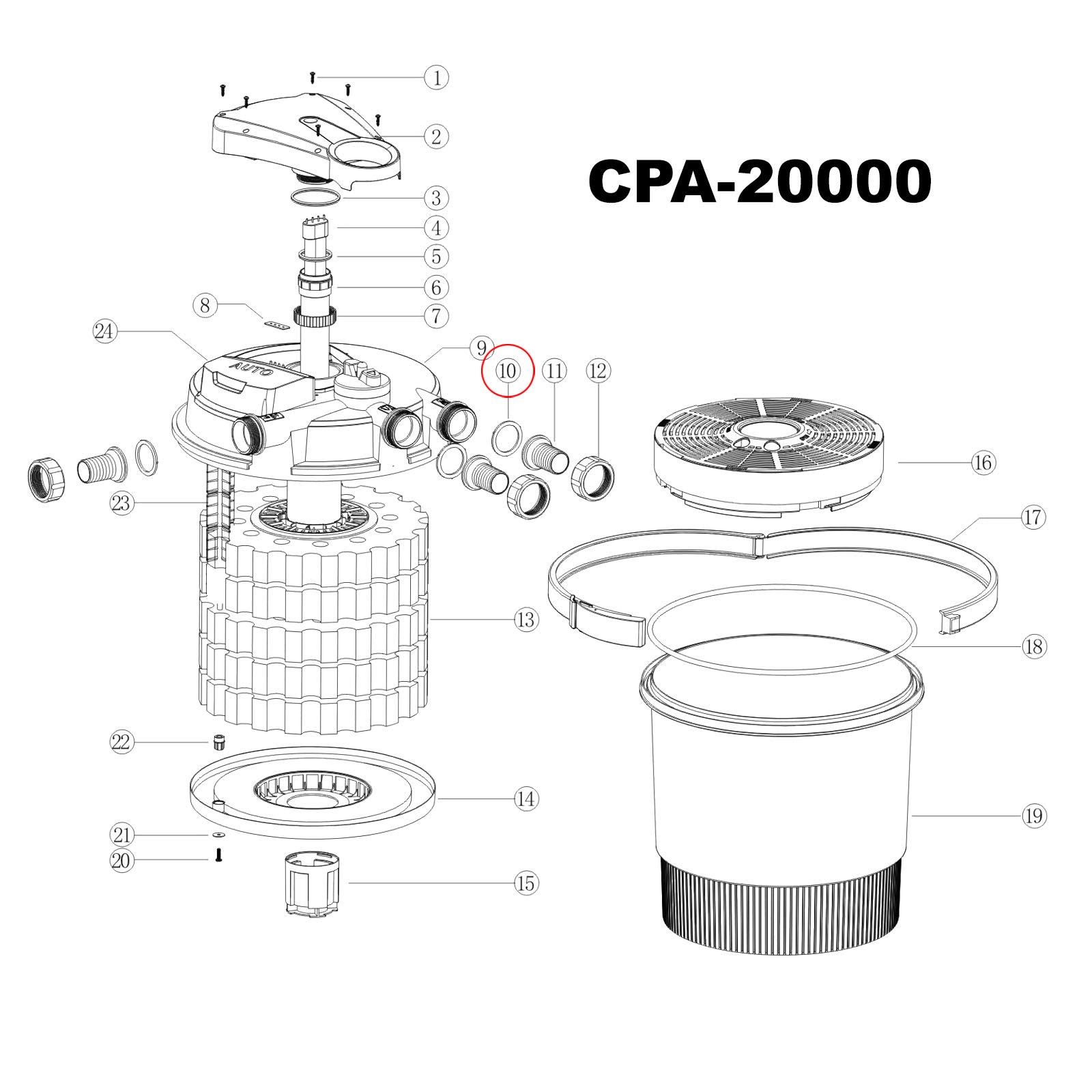sunsun-cpf-20000-joint-tanch-it-filtre-pression-bassin-origine image 4
