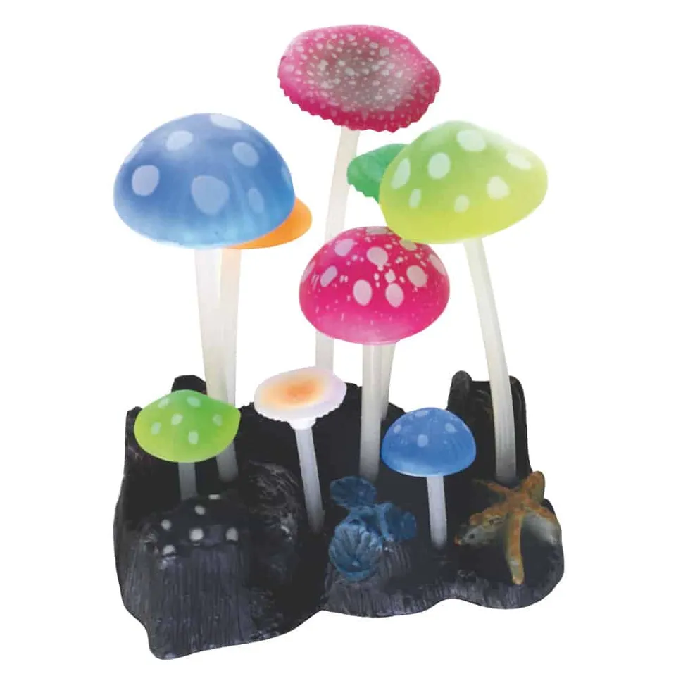 amtra-fluo-reef-mushrooms-d-cor-aquarium-silicone-fluo image 1