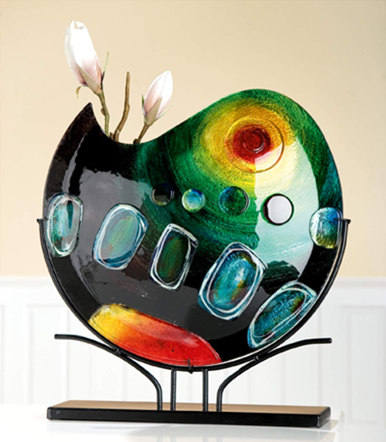 gilde-vases-cache-pots-vase-verre-multicolore-47-cm image 2