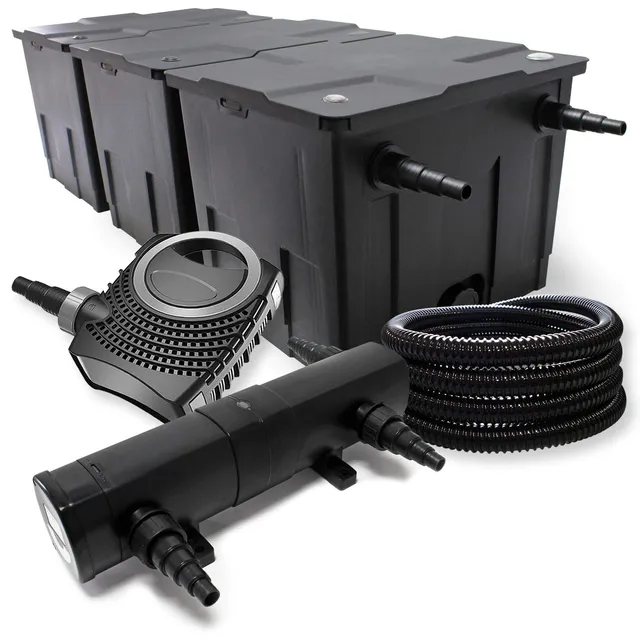 sunsun-cbf-350c-kit-filtre-bassin-90000-l-uvc-36-w image 1