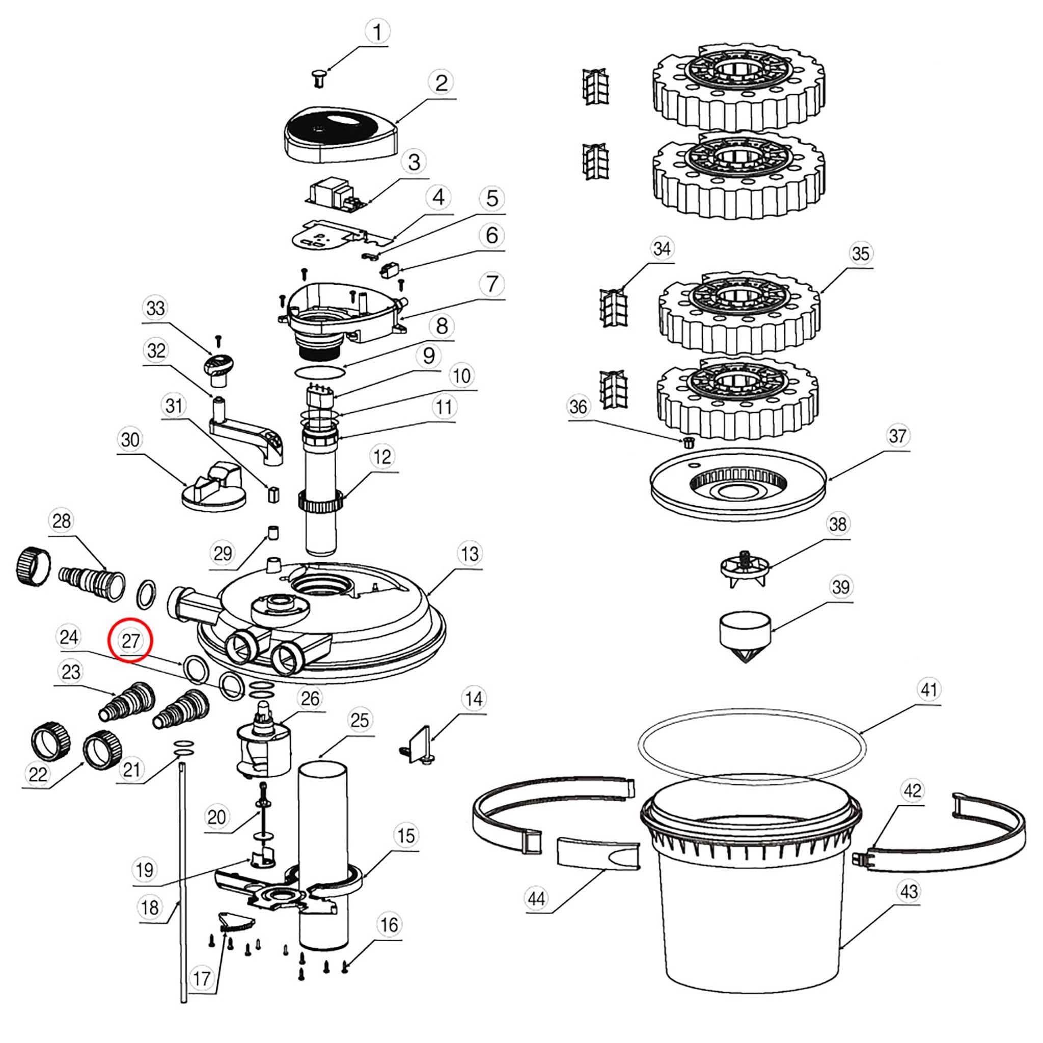sunsun-cpf-5000-cpf-10000-joint-filtre-bassin-pression image 3