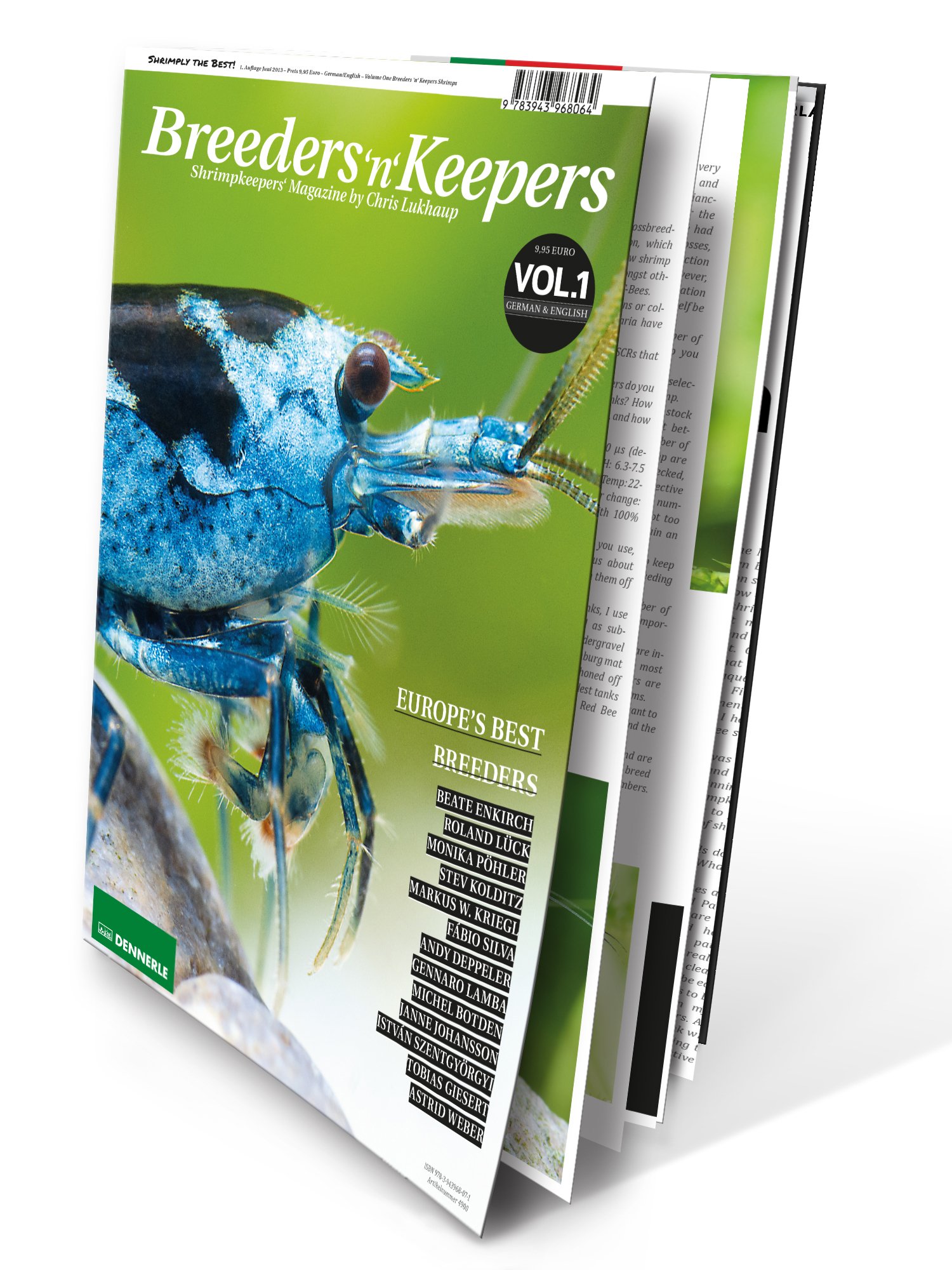 dennerle-plants-breeders-keepers-magazine-crevettes-vol-1 image 1