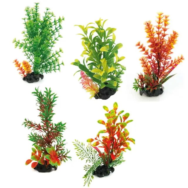 amtra-deco-flora-plante-artificielle-aquarium-galets-18-20-cm image 1