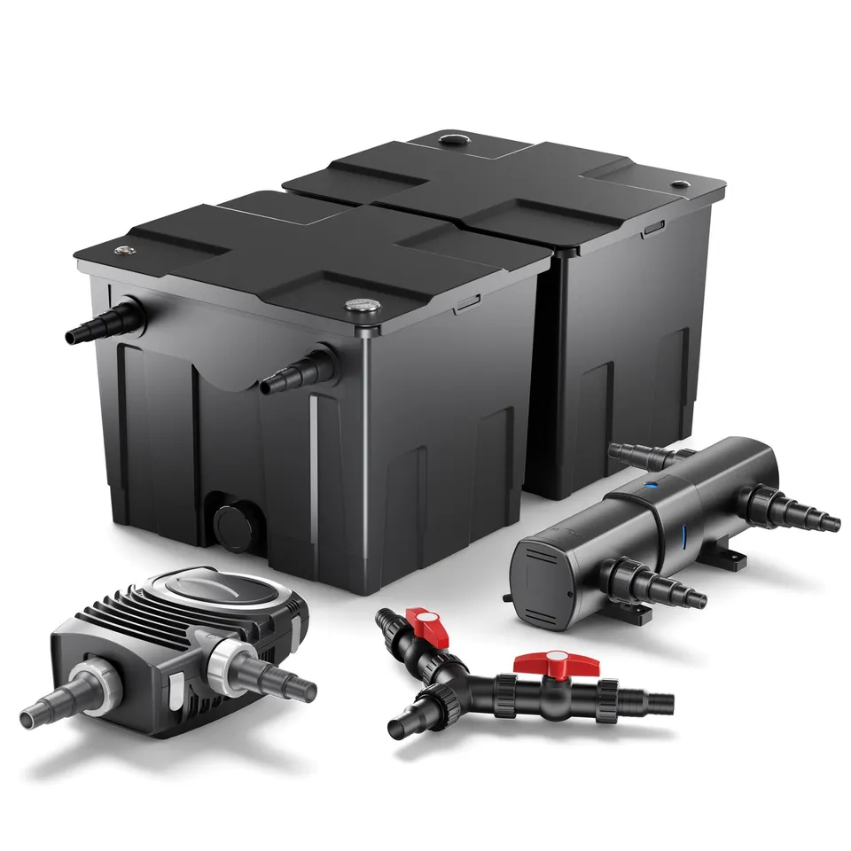 sunsun-cbf-550-kit-filtre-bassin-pompe-uvc-10000-l-h-60000-l image 1