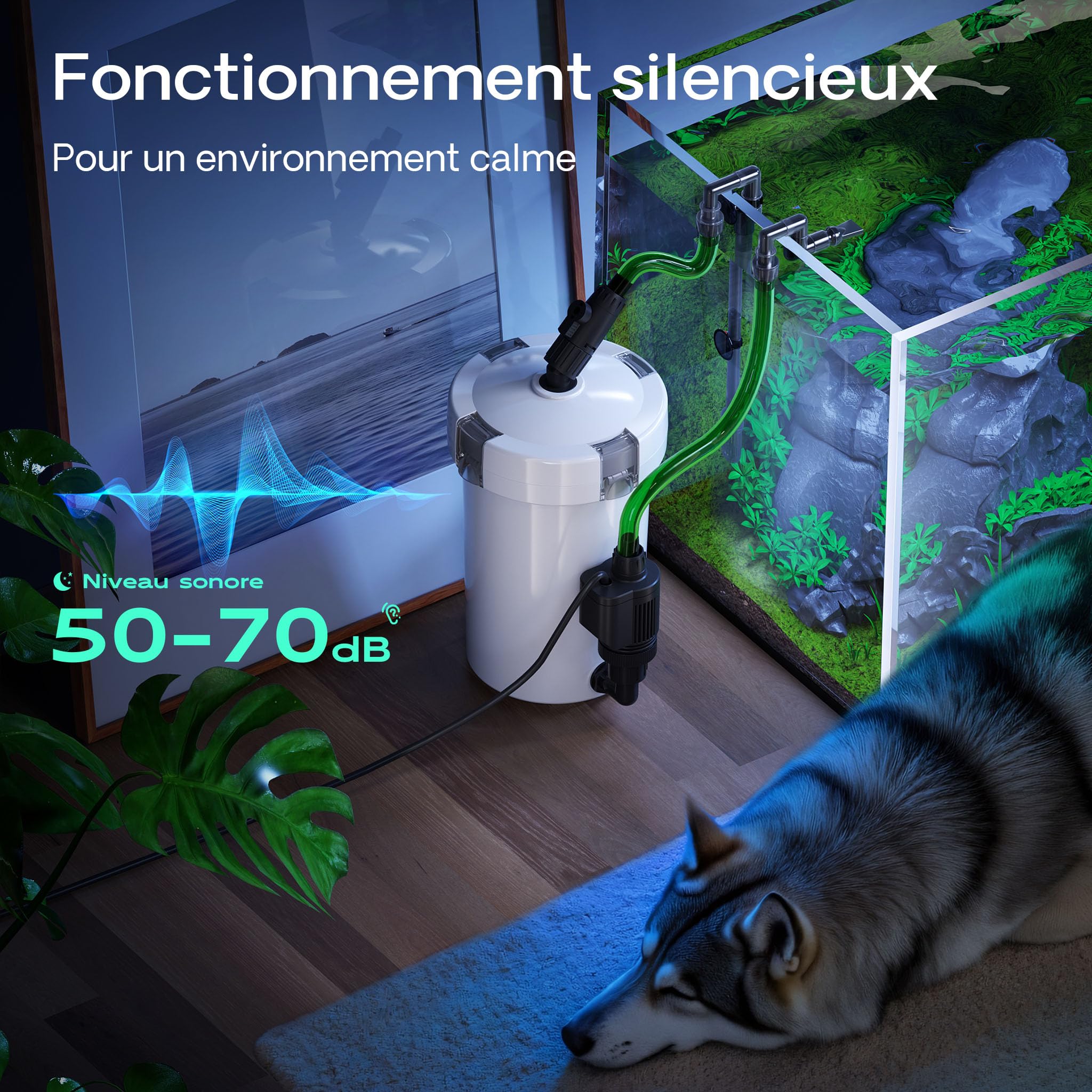 sunsun-aquarium-filters-hw-603b-filtre-externe-400-l-h-6w image 6