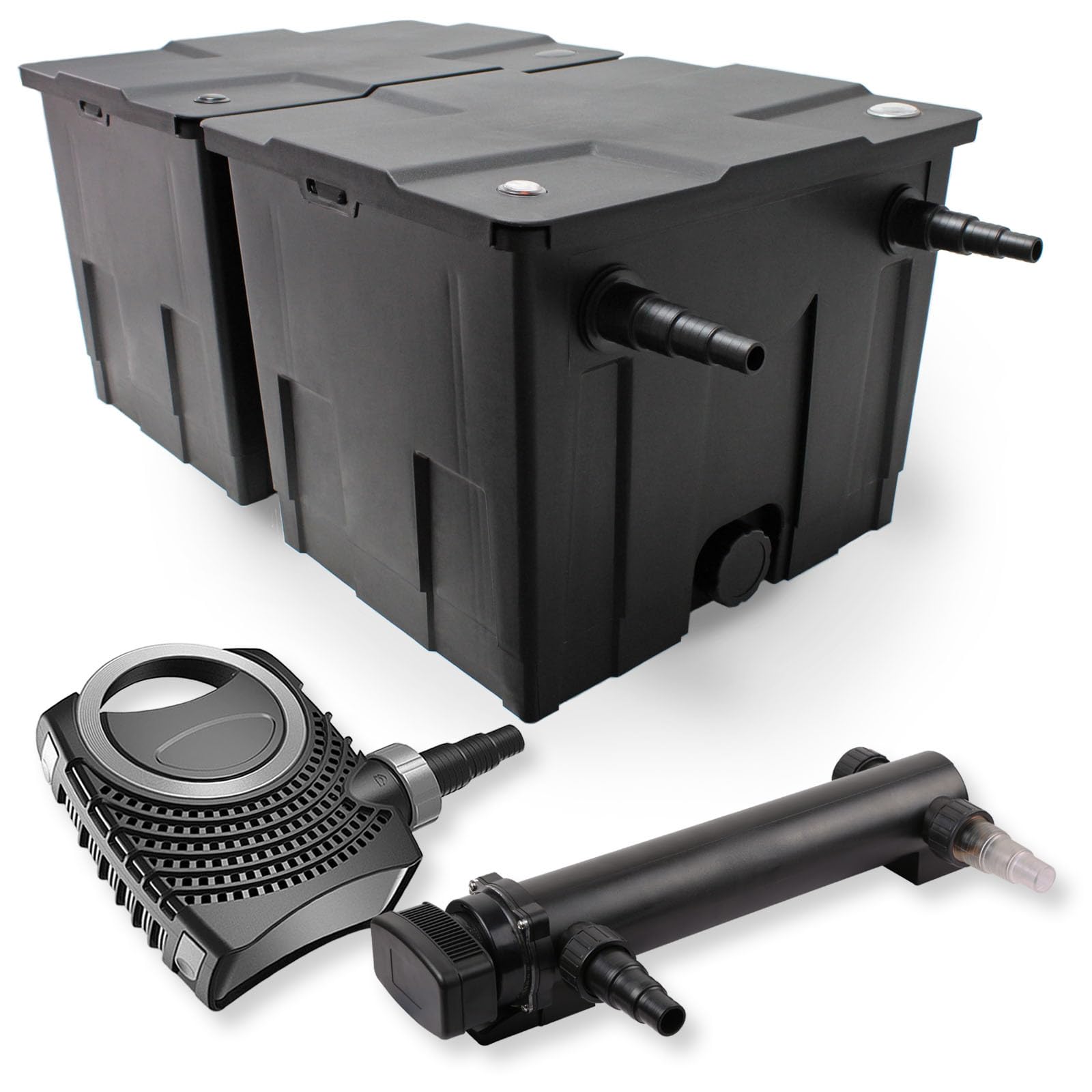 sunsun-cbf-350b-kit-filtre-bassin-8000-l-h-uvc-24w image 1