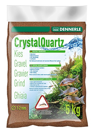 dennerle-gravier-quartz-cristallin-sol-aquarium-brun-fauve-10-kg image 5