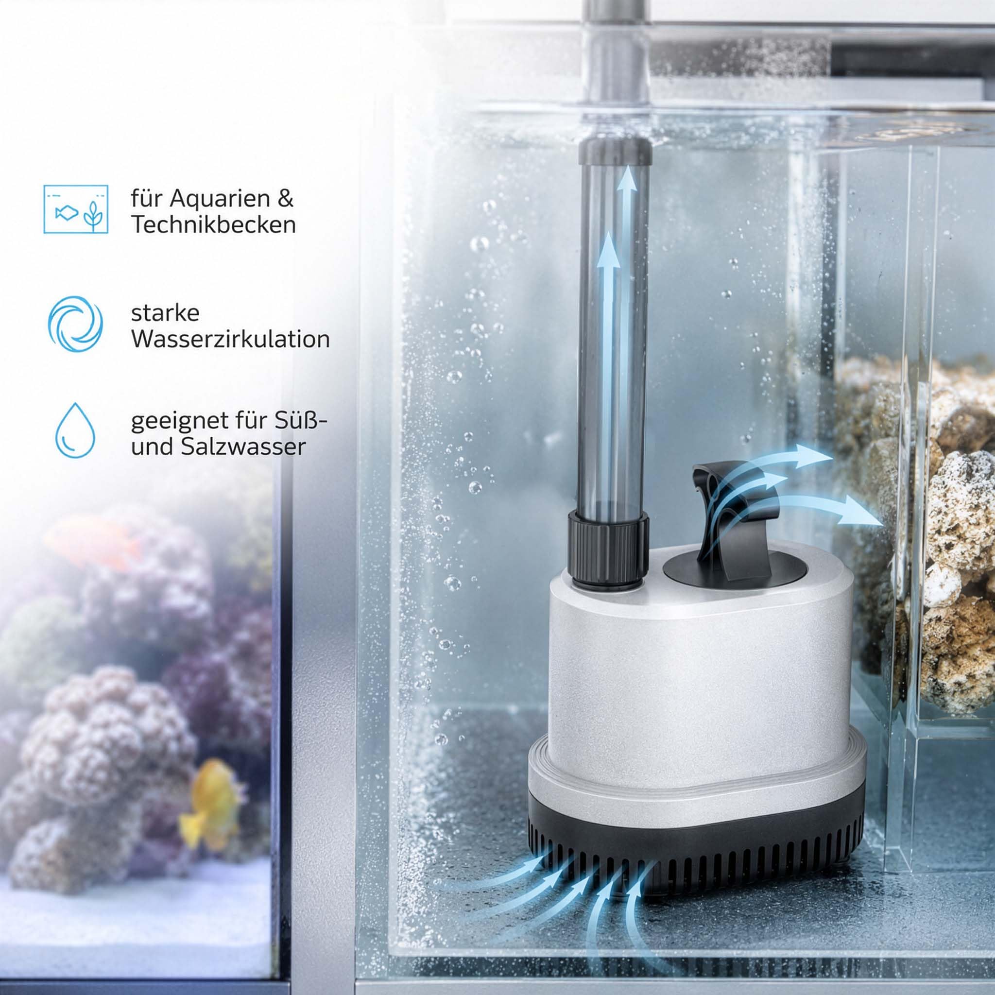 sunsun-chl-2500-pompe-aquarium-submersible-2500-l-h-40w image 2