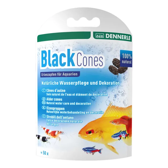 dennerle-black-cones-c-nes-d-aulne-aquarium-1200l image 1