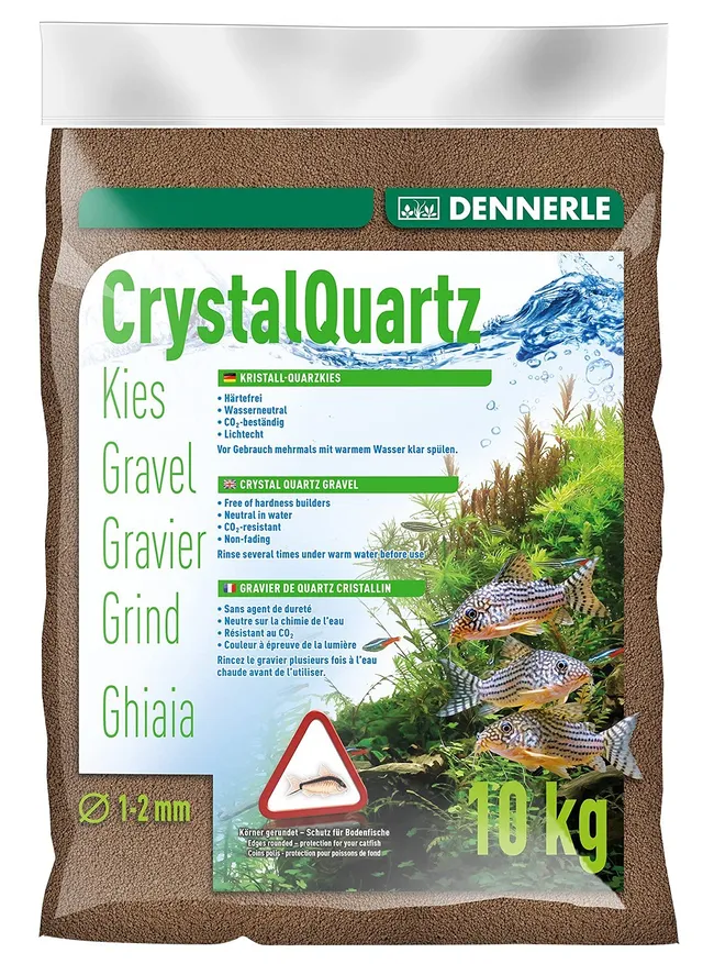 dennerle-gravier-quartz-brun-fonc-10-kg-aquarium image 1