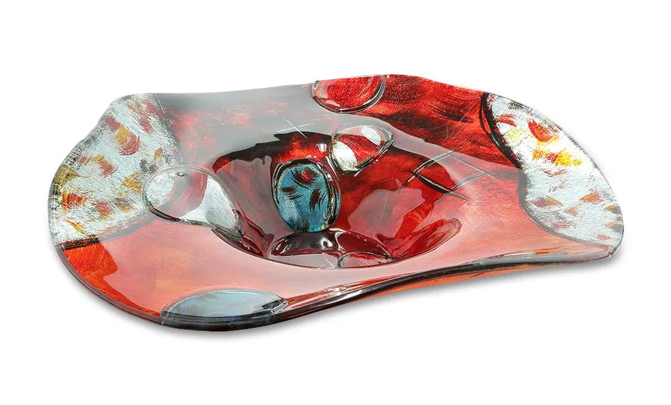 gilde-glas-art-bol-verre-croce-d-48-cm-multicolore image 1