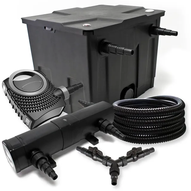 sunsun-cbf-350-kit-filtre-bassin-pompe-ctf-8000-uv-25-m image 1