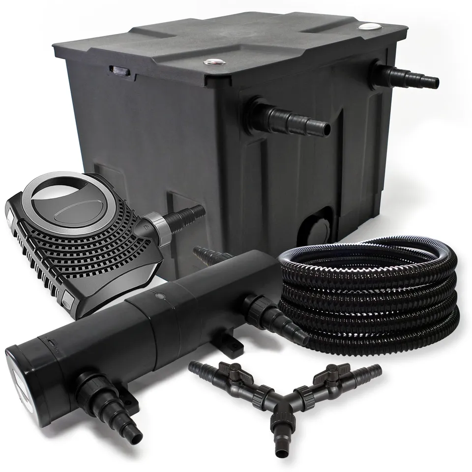 sunsun-cbf-350-kit-filtre-bassin-pompe-ctf-8000-uv-25-m image 1