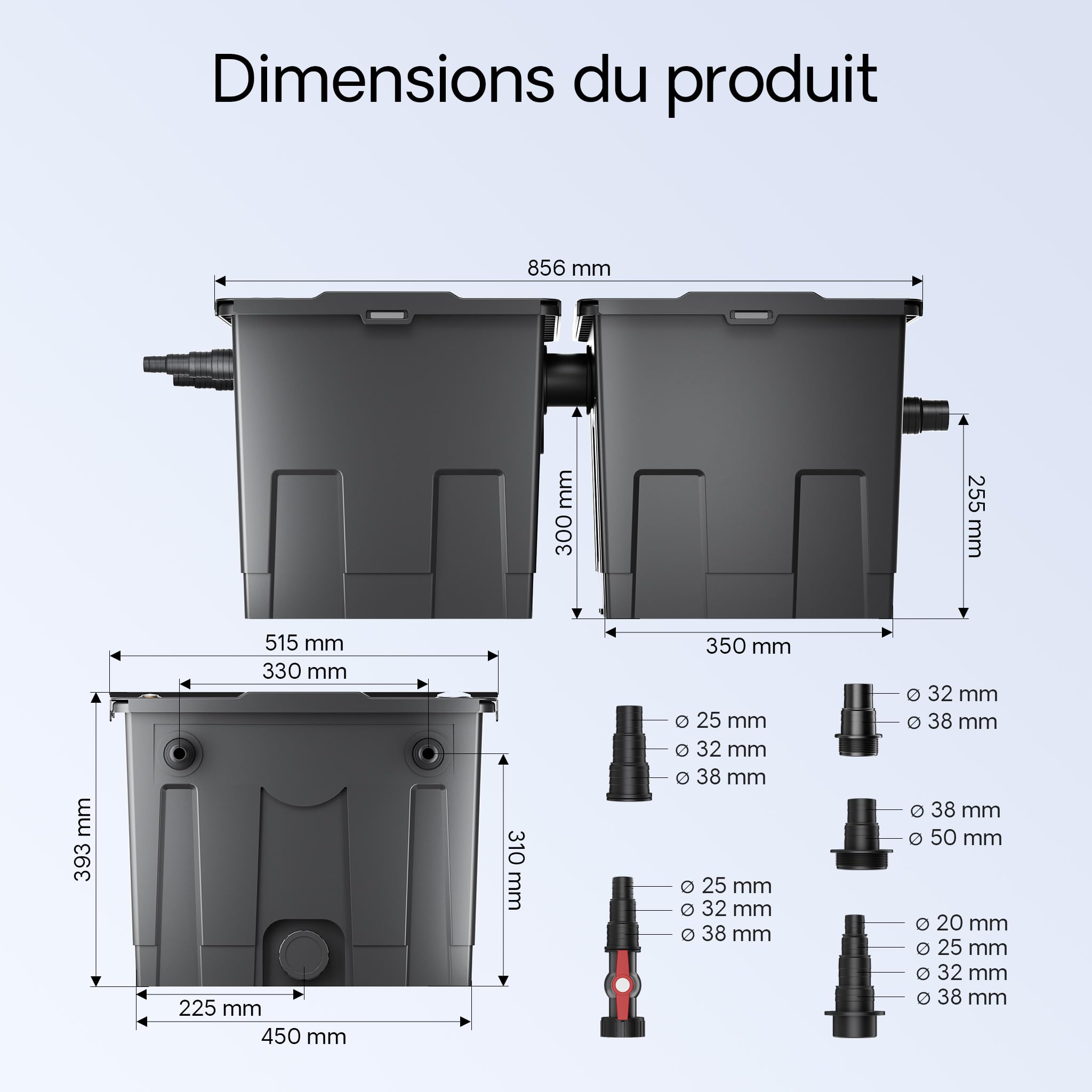 sunsun-cbf-350b-kit-filtre-bassin-60000l-uv-18w image 3
