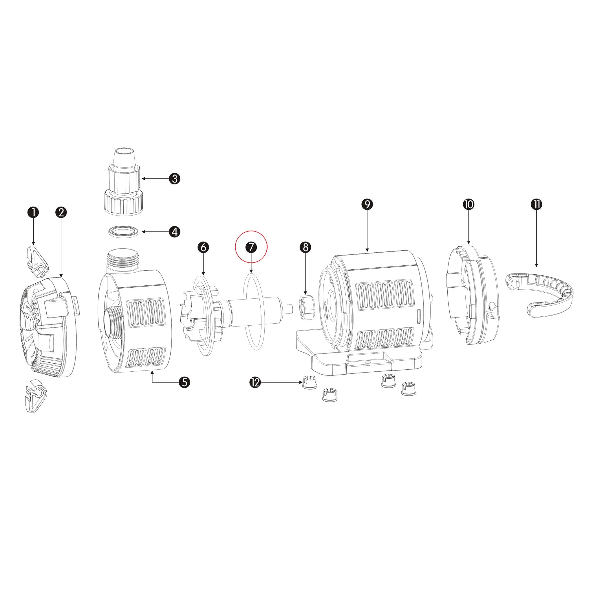 sunsun-cet-15000-joint-torique-pi-ce-d-tach-e-pompe-bassin image 3