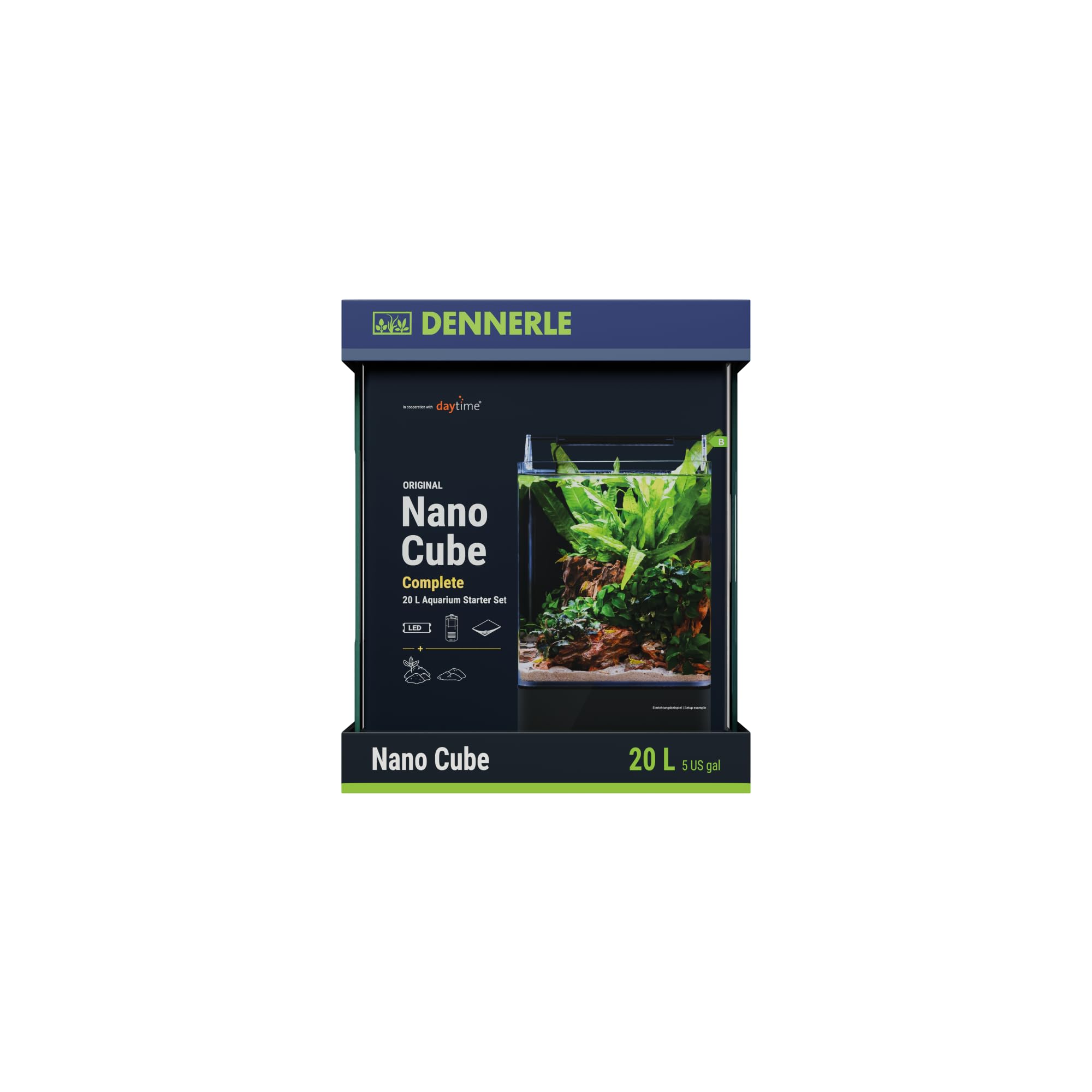 dennerle-nano-cube-complete-20-litres-aquarium-crevettes image 1