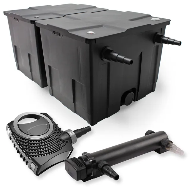 sunsun-cbf-350b-kit-filtre-bassin-8000-l-h-uvc-24w image 1
