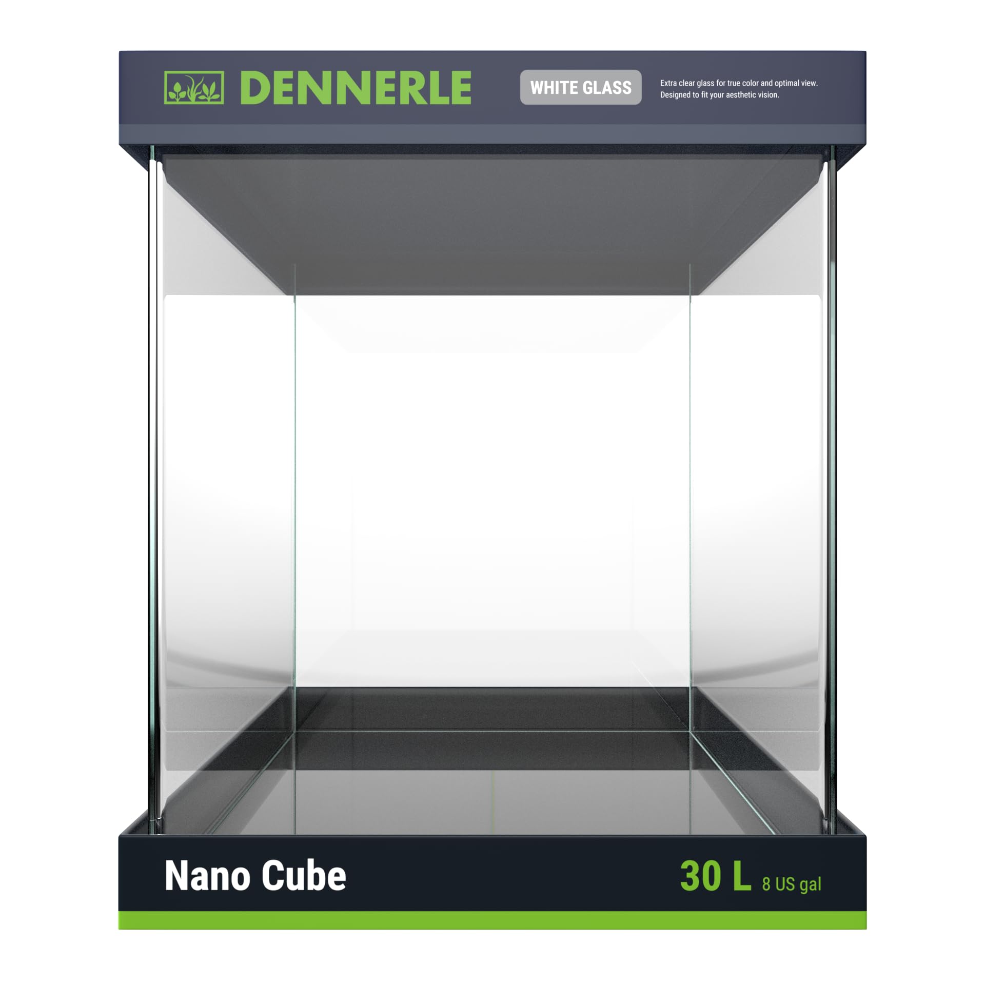 dennerle-nano-cube-white-glass-aquarium-30-l-verre-blanc image 1