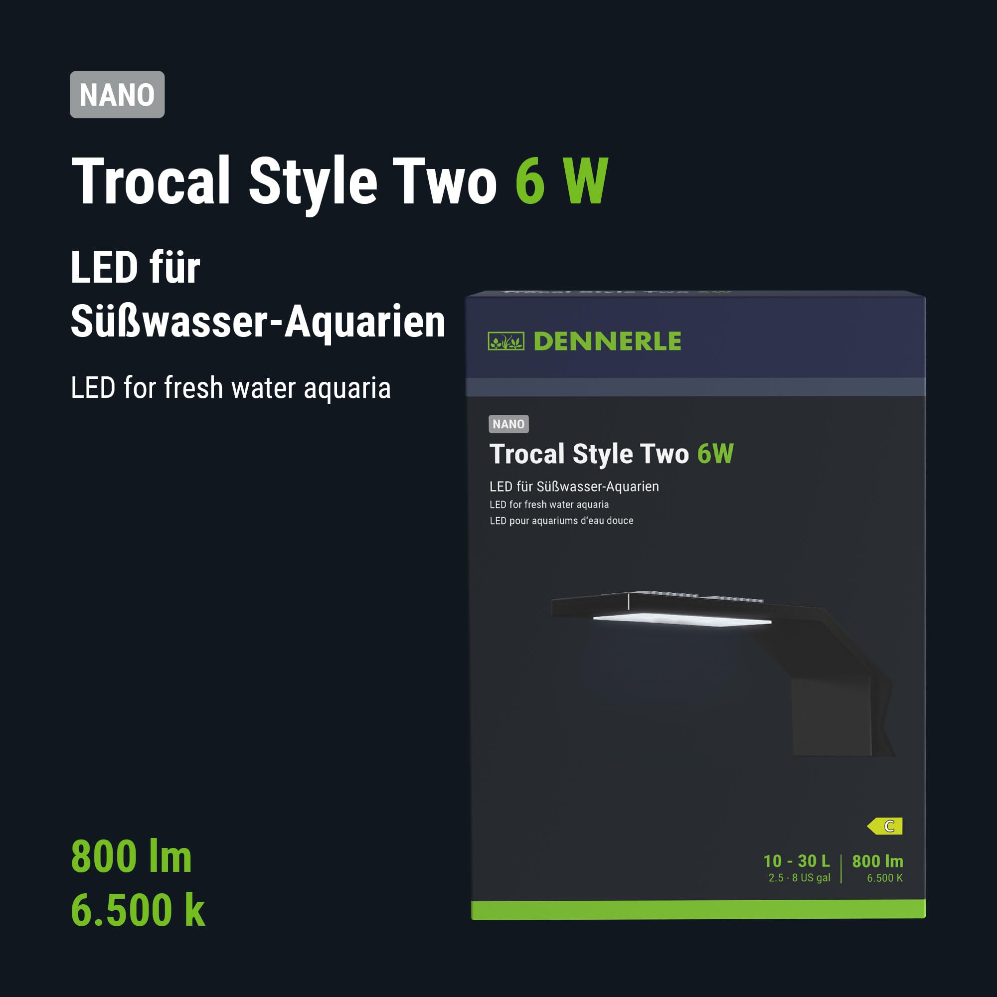 dennerle-trocal-style-two-clairage-led-aquarium-6-w image 2