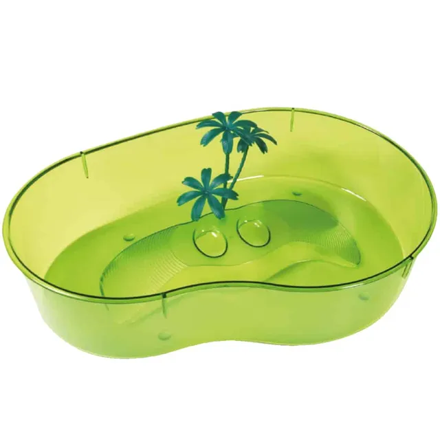amtra-giglio-lake-bac-tortue-plastique-vert-40-cm image 1