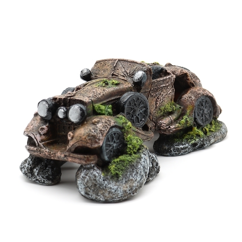 amtra-reef-rock-vieille-automobile-d-cor-aquarium-r-sine image 1