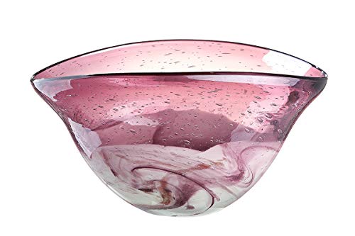 gilde-porpora-bol-en-verre-magenta-dor-16-cm image 7