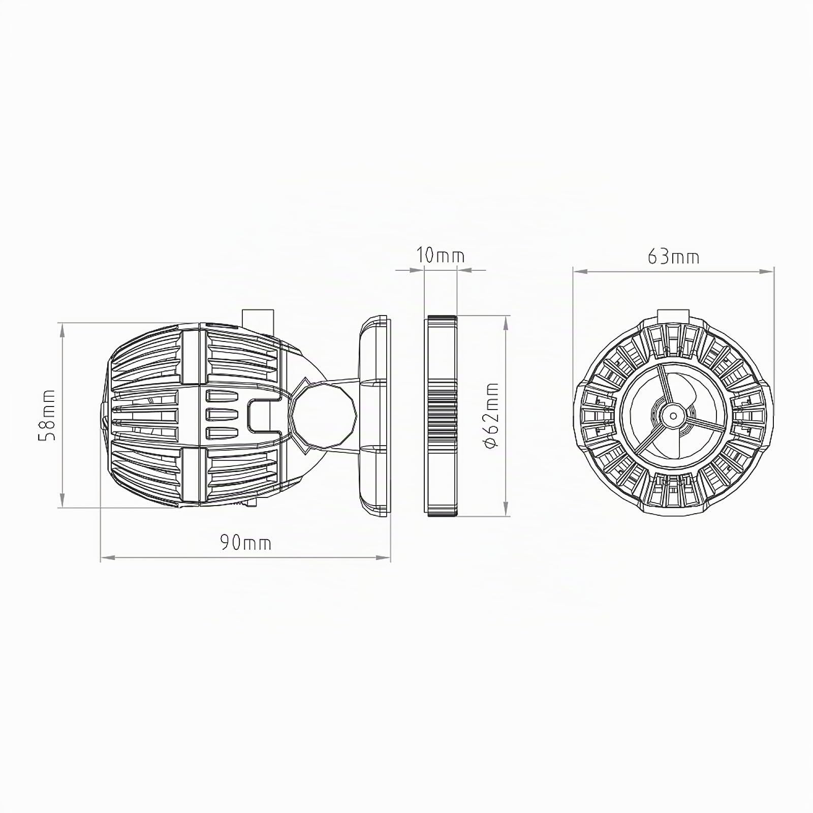 sunsun-cw-110-pompe-brassage-4000-l-h-10w-aimant image 8