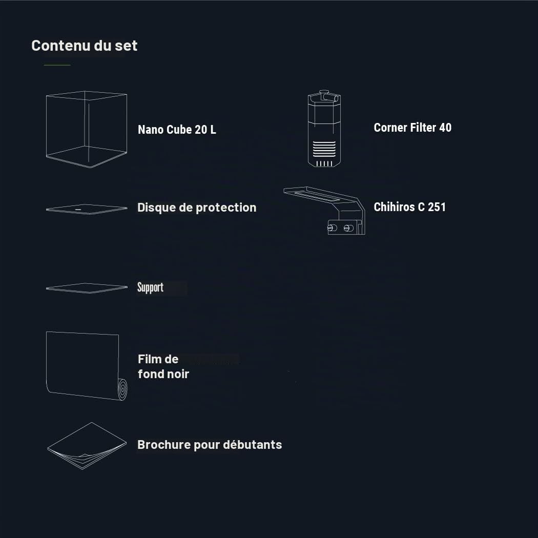 dennerle-nano-cube-basic-aquarium-nano-20-l-avec-filtre image 5