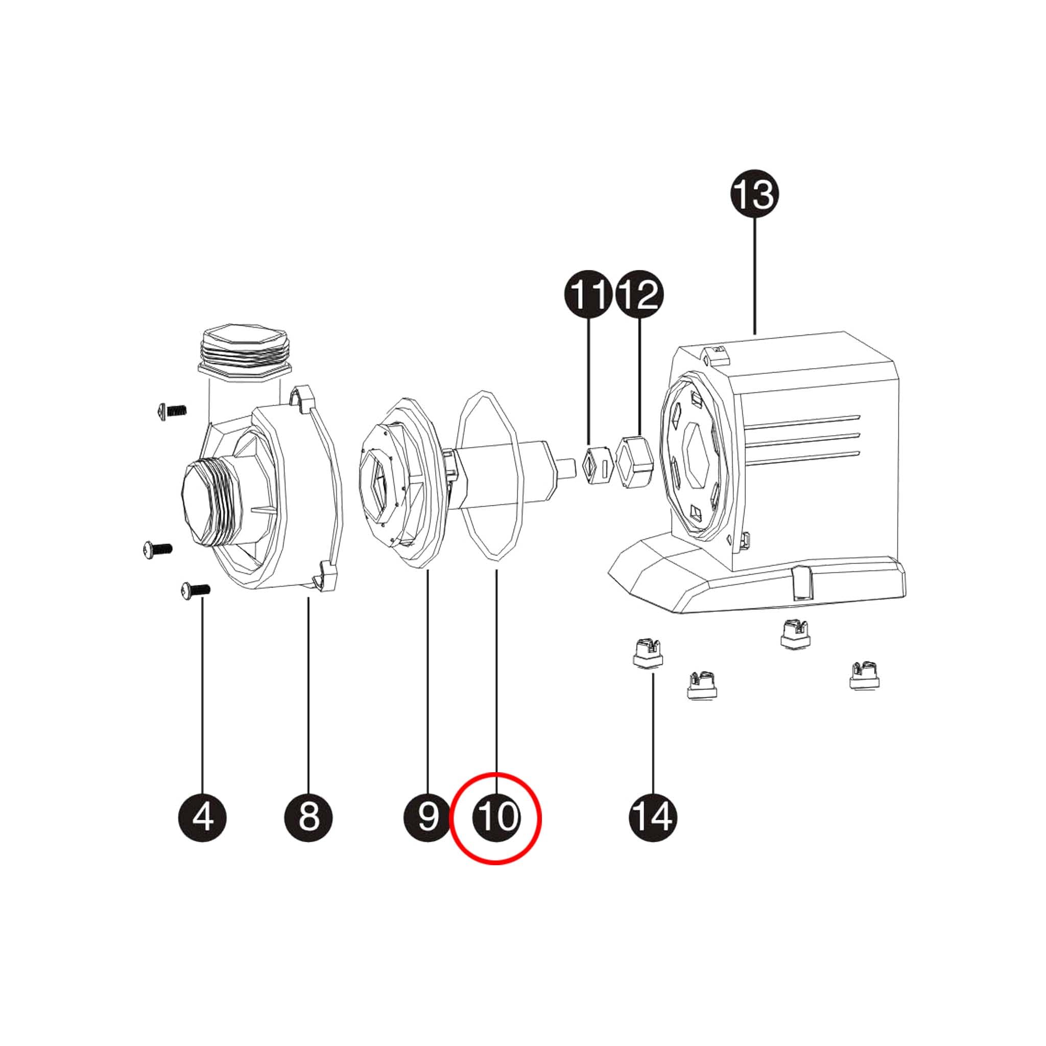 sunsun-spare-parts-corps-pompe-piscine-cpp-5000-cpp-8000 image 3