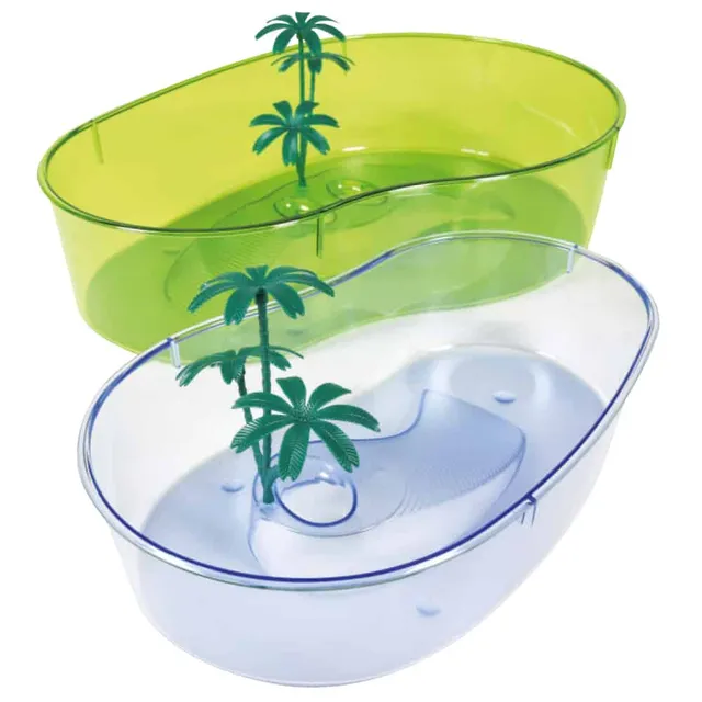 amtra-lipari-bac-tortues-plastique-32-cm-avec-plage image 1