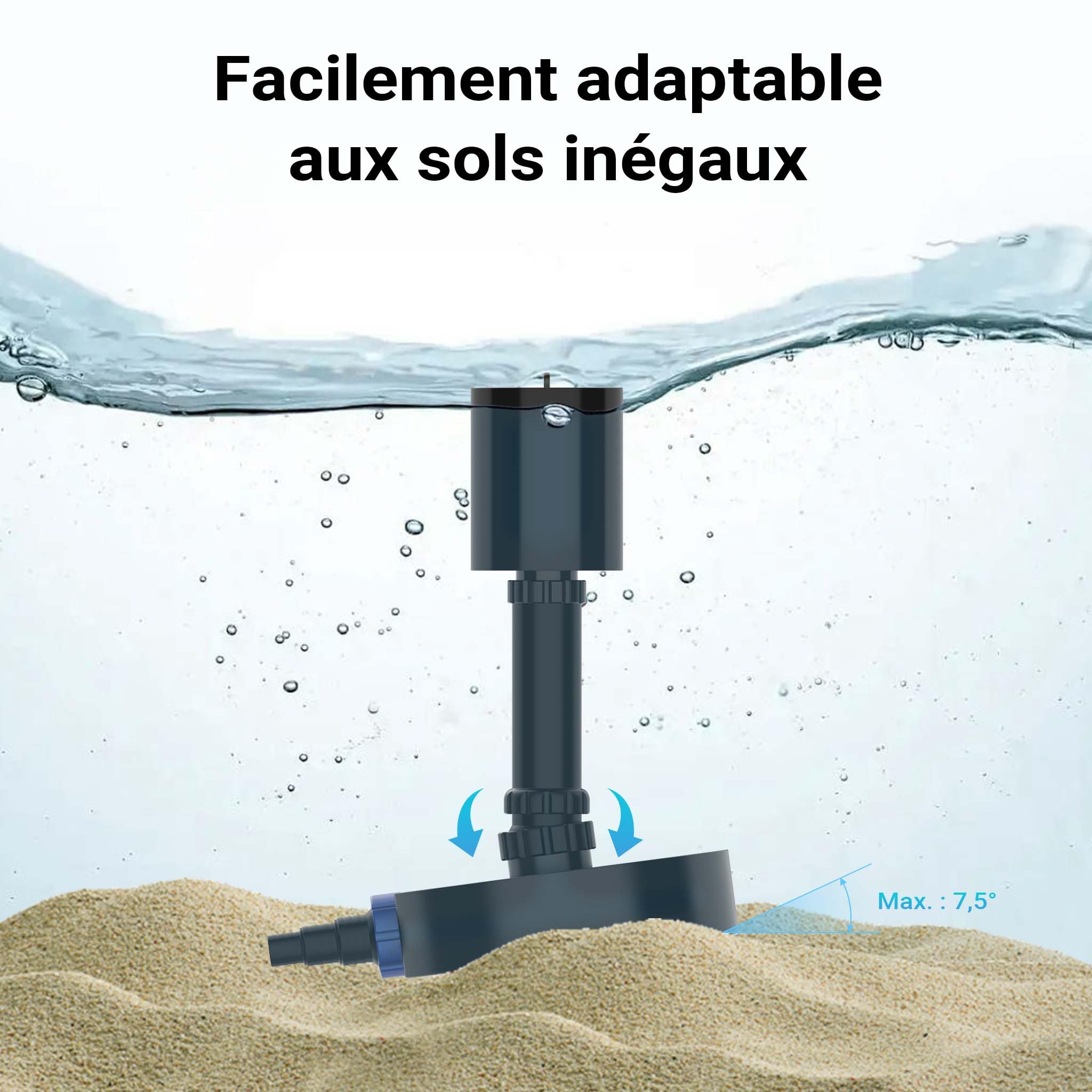 sunsun-csp-40-cumeur-bassin-skimmer-40-m-8000-l-h image 5